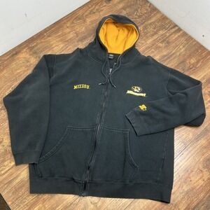 Vintage Y2K NCAA Starter University Of Missouri Tigers Mizzou Full Zip Jacket XL
